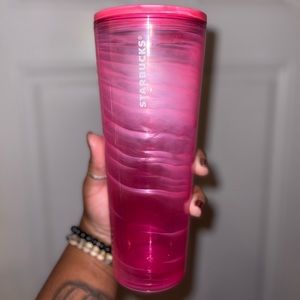 Various starbucks cups